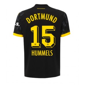 Maillot de foot Borussia Dortmund Mats Hummels #15 Extérieur Femmes 2023-24 Manches Courte